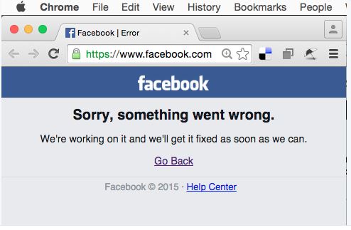 Facebook en panne quelques jours après un incident similaire