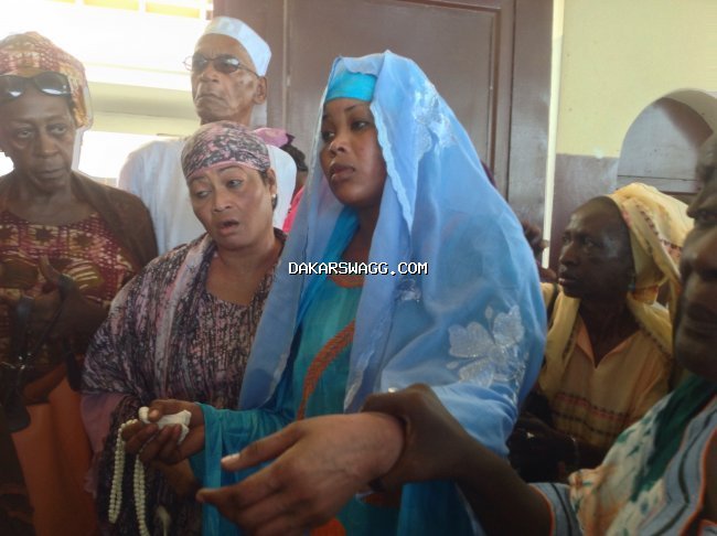 Tristesse et consternation à la levée du corps de Moussa Ngom (image)
