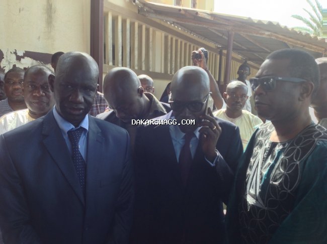 Tristesse et consternation à la levée du corps de Moussa Ngom (image)