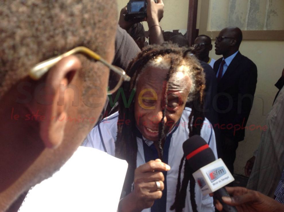 Tristesse et consternation à la levée du corps de Moussa Ngom (image)
