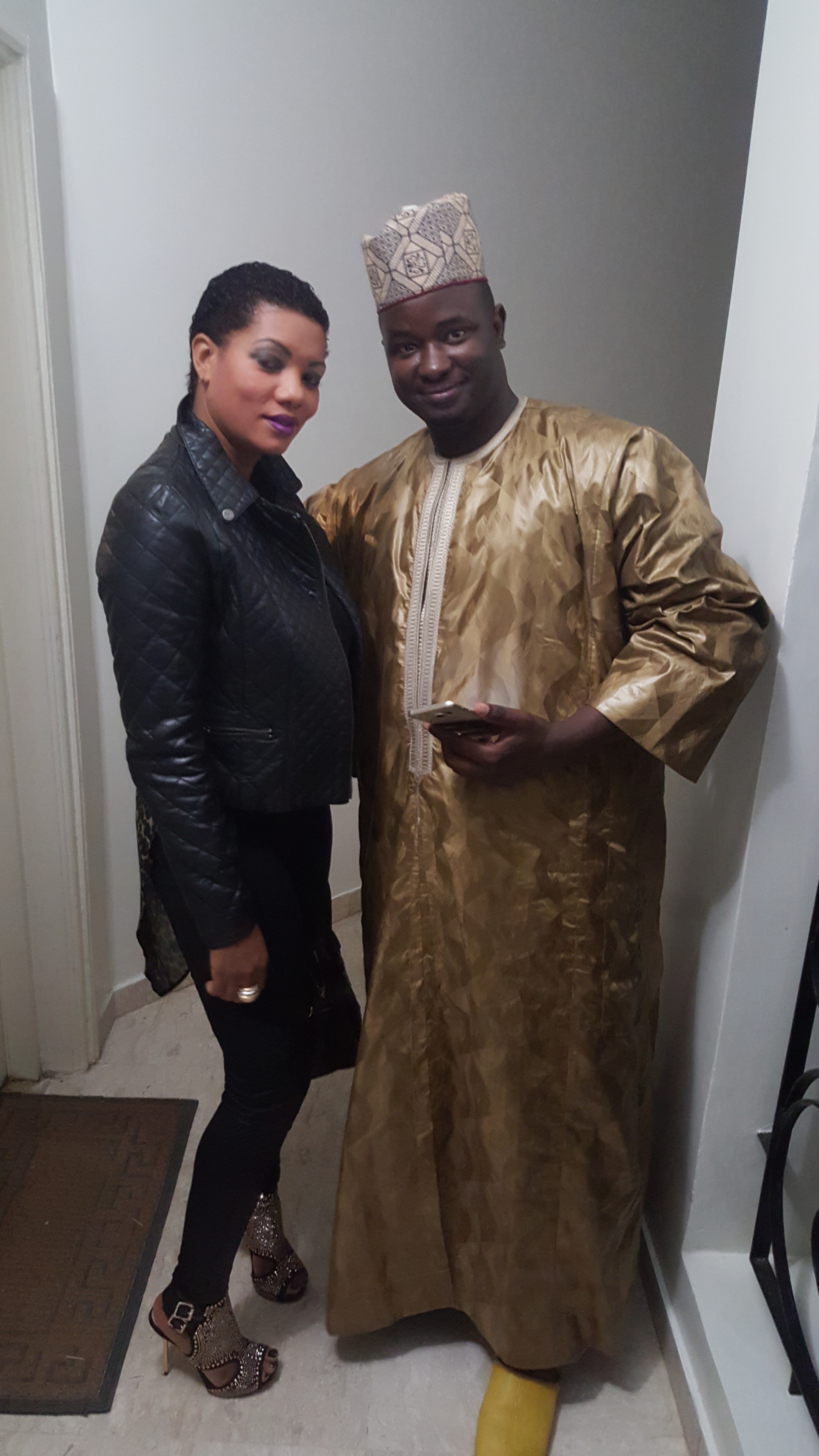 La belle complicité entre l'épouse d'Elhaj Diouf et Cheikh Gadiaga