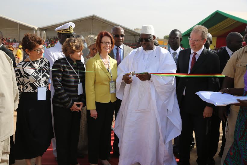 Inauguration des infrastructures du projet d’amélioration de la qualité et de l'équité de l 'Education ( PAQEEB