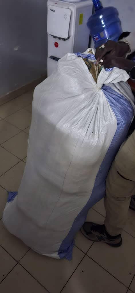URGENT-Saisie de  97,5 kgs de  chanvre indien par la police 