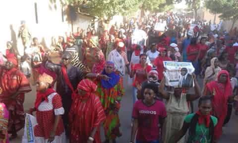 Comme promis, Dagana a vu...Rouge ce samedi! Comme promis, Dagana a vu...Rouge ce samedi!