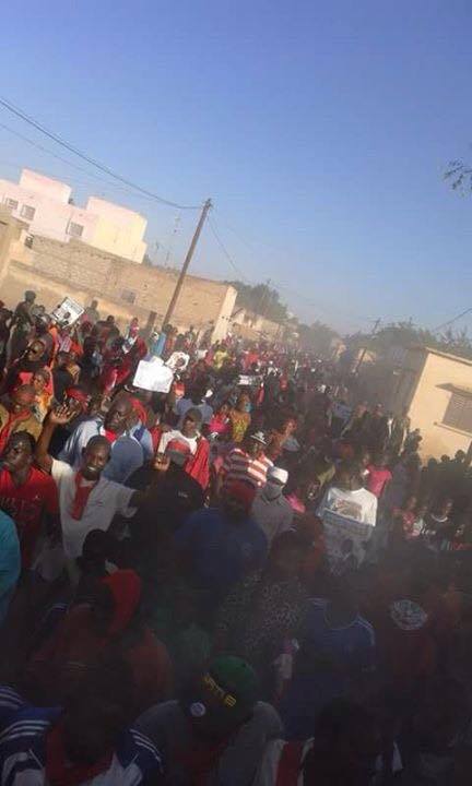 Comme promis, Dagana a vu...Rouge ce samedi! Comme promis, Dagana a vu...Rouge ce samedi!