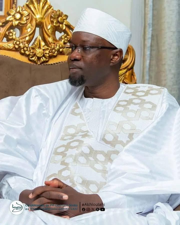 Le Pm,  Ousmane Sonko,  à Yoff pour présenter ses condoléances Le Pm,  Ousmane Sonko,  à Yoff pour présenter ses condoléances