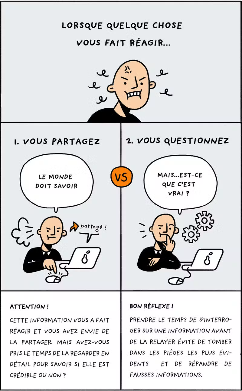 Pourquoi il est important de vérifier une information avant de la partager