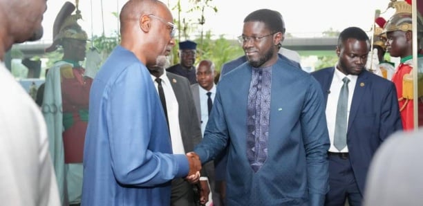 Africa CEO Forum : Le président Faye rencontre l’homme d’affaires Yérim Sow à Abidjan