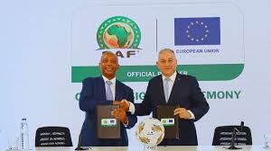 Football : signature d’un partenariat historique entre la CAF et la Commission Européenne