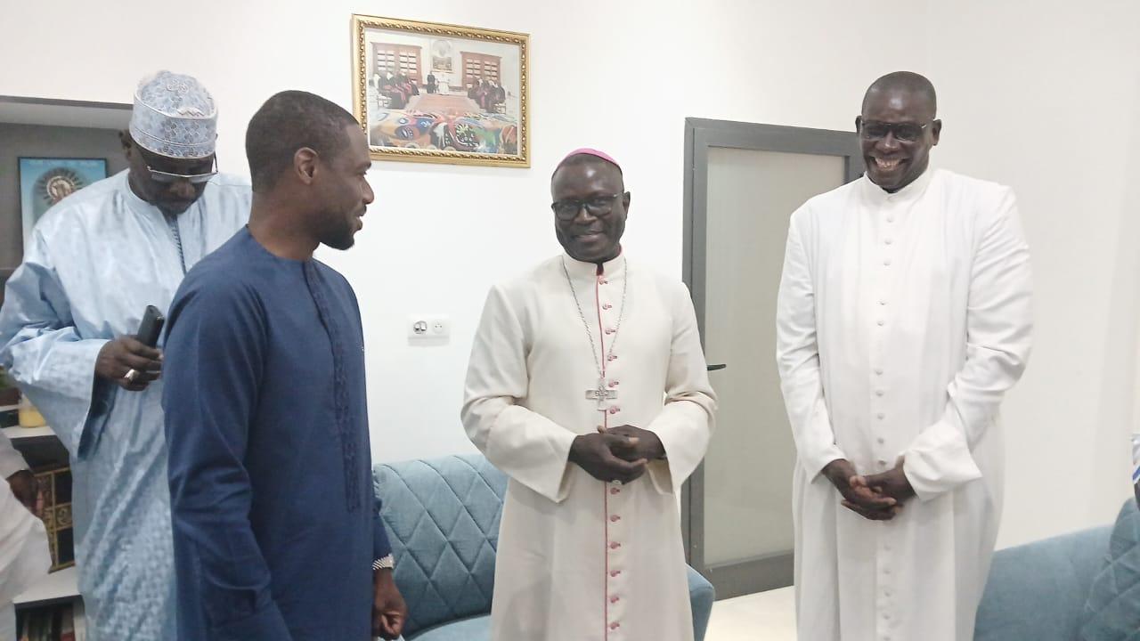 GFM rend visite à l’Archevêque à Dakar : un engagement réaffirmé en faveur du vivre-ensemble