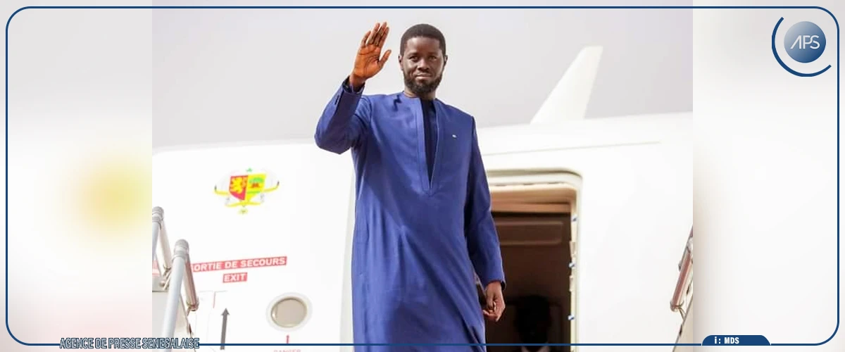 Bassirou Diomaye Faye à Séville pour participer à une conférence sur le financement du développement