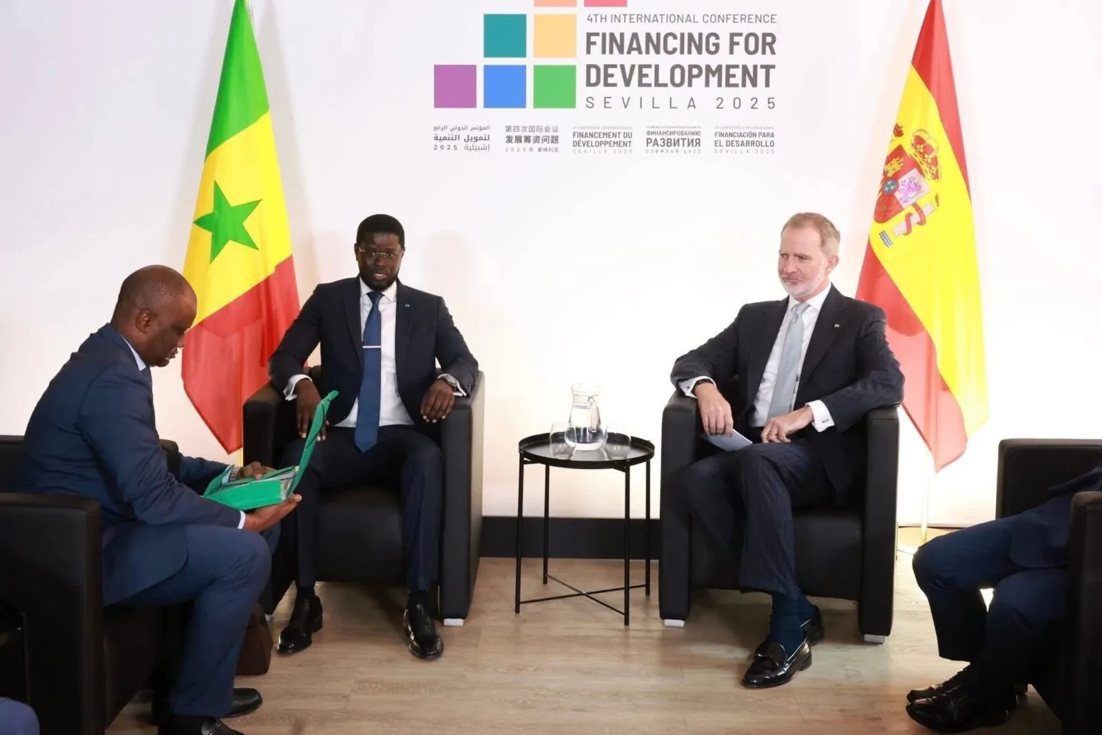 Financement du développement : Bassirou Diomaye Faye rencontre le Roi d’Espagne à Séville