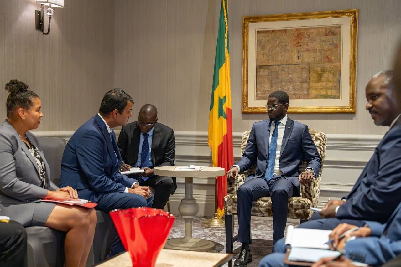 Le Pr Diomaye reçoit des cadres sénégalais du FMI, les dirigeants du Millennium Challenge Corporation (MCC),...  