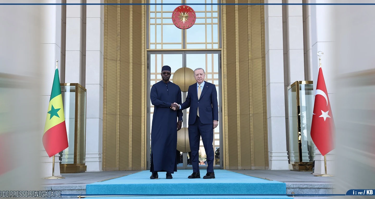 Le président turc, Recep Tayyip Erdogan, reçoit la visite d’Ousmane Sonko