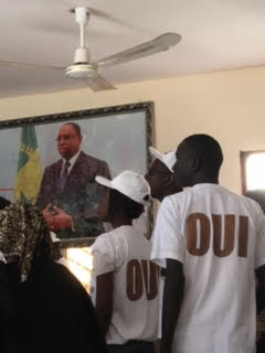 Référendum 2016: "OUI" à Mbao, Abdou Karim Sall marque son territoire. Référendum 2016: "OUI" à Mbao, Abdou Karim Sall marque son territoire.