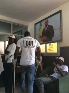 Référendum 2016: "OUI" à Mbao, Abdou Karim Sall marque son territoire. Référendum 2016: "OUI" à Mbao, Abdou Karim Sall marque son territoire.