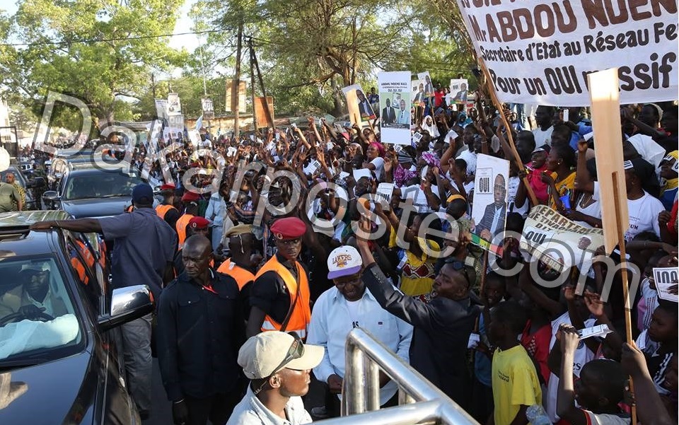 Accueil populaire à Tivaouane en images Accueil populaire à Tivaouane en images