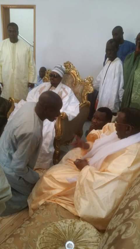 Serigne Bass Abdou Khadre a rendu visite à Cheikh Béthio Thioune (EXCLUSIF DAKARPOSTE)
