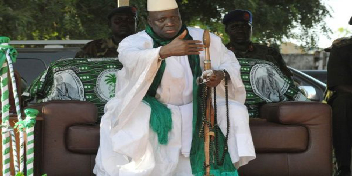 YAYA JAMMEH SE DÉCHAINE : « LE SÉNÉGAL A TOUJOURS ÉTÉ UN PROBLÈME ET CONTINUE D'ÊTRE UN PROBLÈME» YAYA JAMMEH SE DÉCHAINE : « LE SÉNÉGAL A TOUJOURS ÉTÉ UN PROBLÈME ET CONTINUE D'ÊTRE UN PROBLÈME»