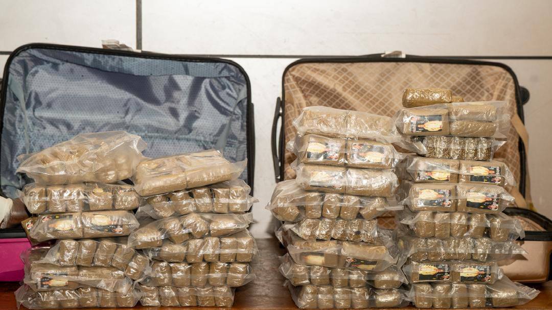 Saisie à l’AIBD : Près de 30 kg de haschich interceptés par les Douanes !