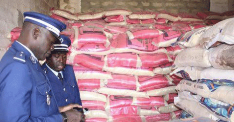 2000 tonnes de riz impropre saisies