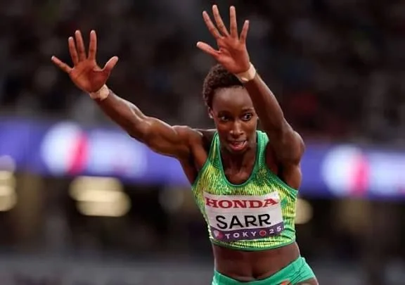 Triple saut : Saly Sarr offre une médaille mondiale historique au Sénégal