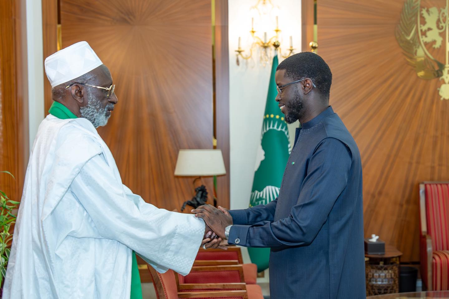 Le point sur l'audience entre le Président de la République et le Khalif Thierno Madani Mountaga Tall
