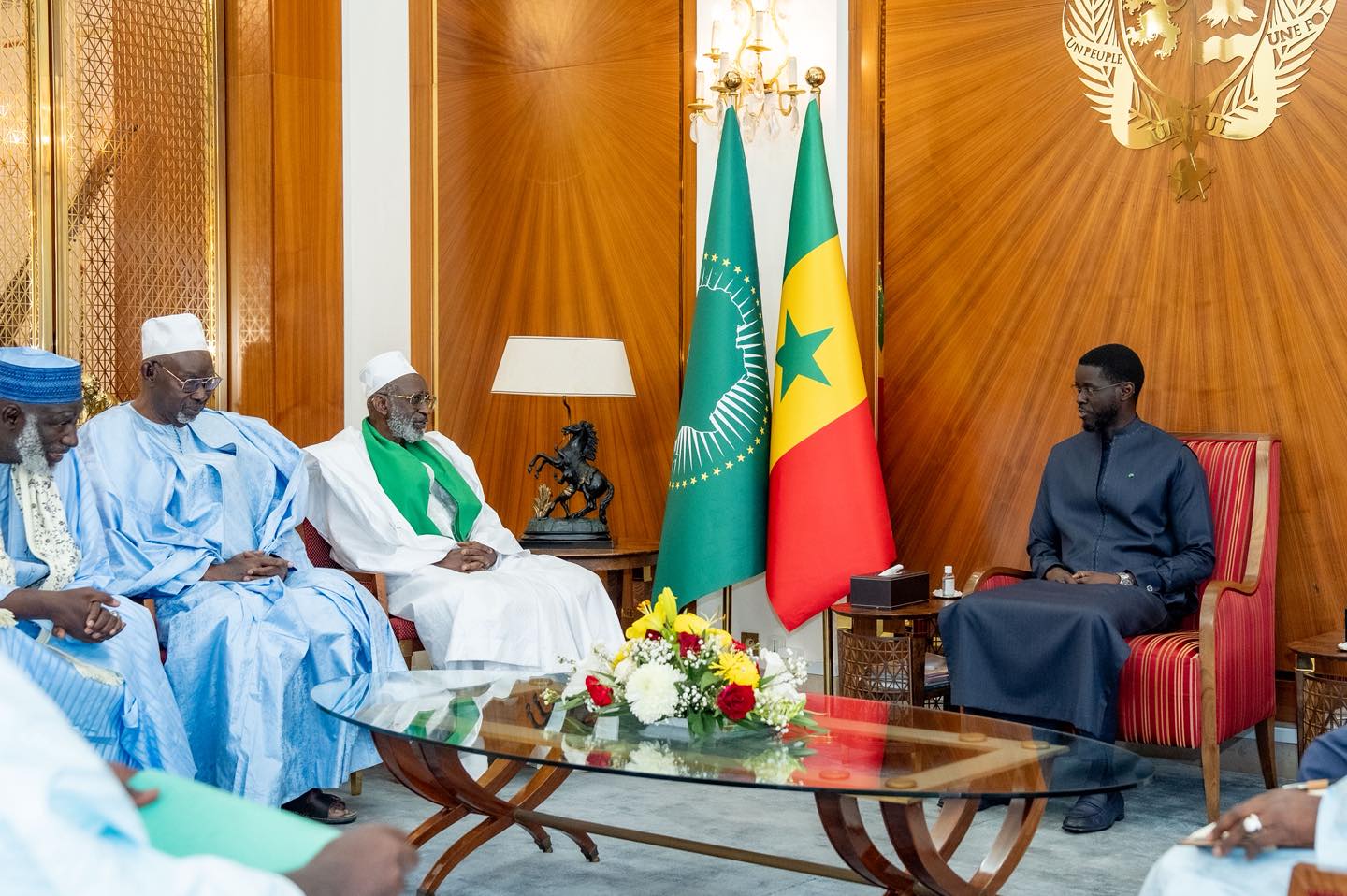 Le point sur l'audience entre le Président de la République et le Khalif Thierno Madani Mountaga Tall
