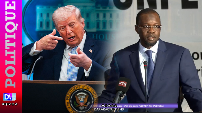 « Trump n’est pas un homme de paix, mais de déstabilisation du monde » : Ousmane Sonko charge les États-Unis et leurs alliés