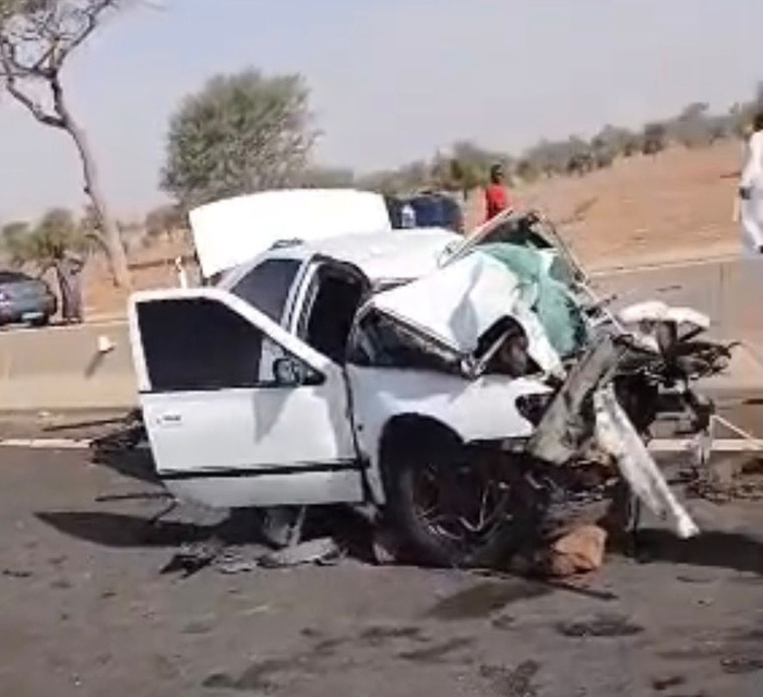 Drame sur l’autoroute Ila Touba : Un policier perd la vie, son véhicule totalement détruit