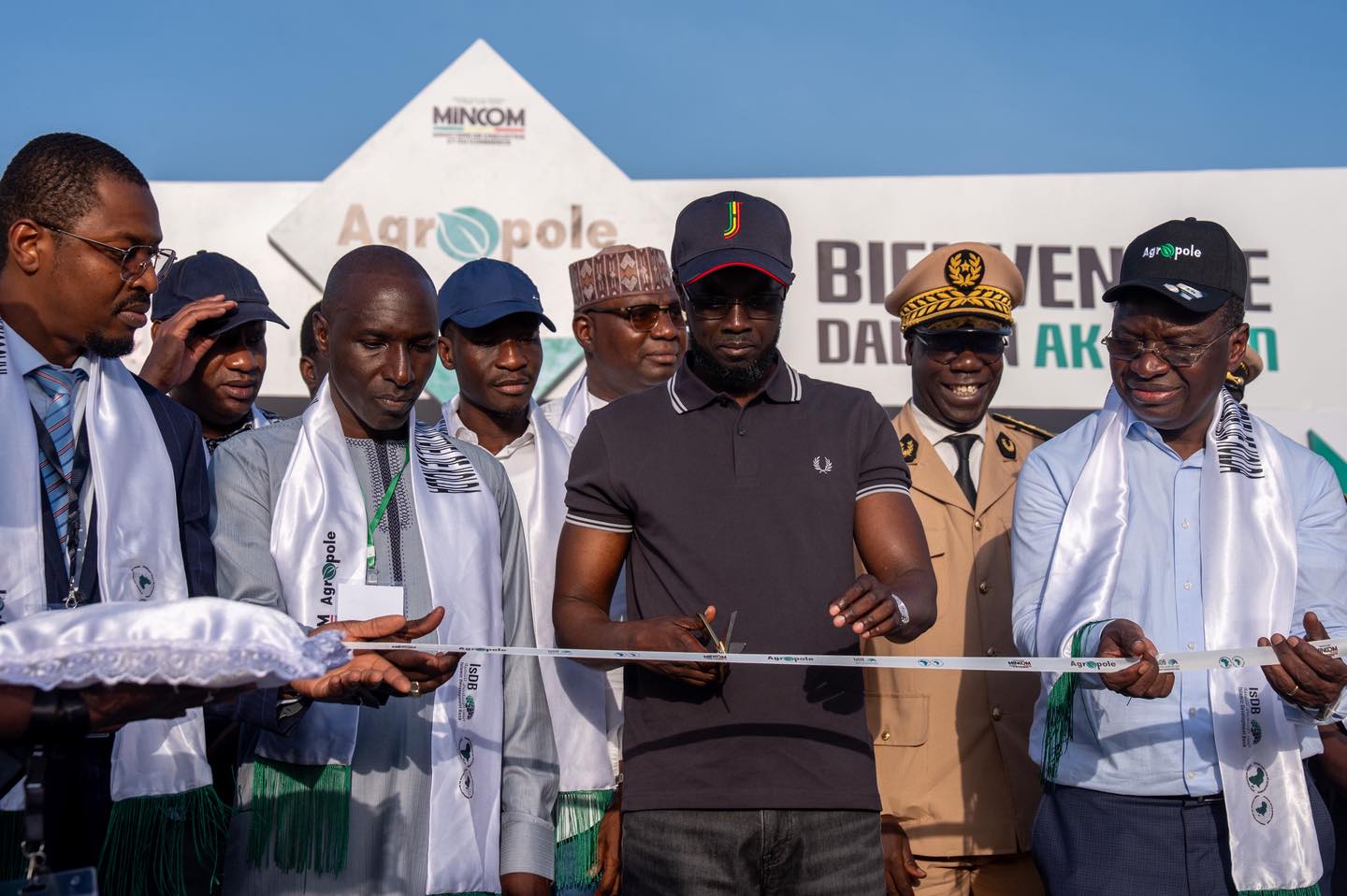 Le Président de la République, Bassirou Diomaye Faye,  inaugure le parc agro-industriel de Kolda