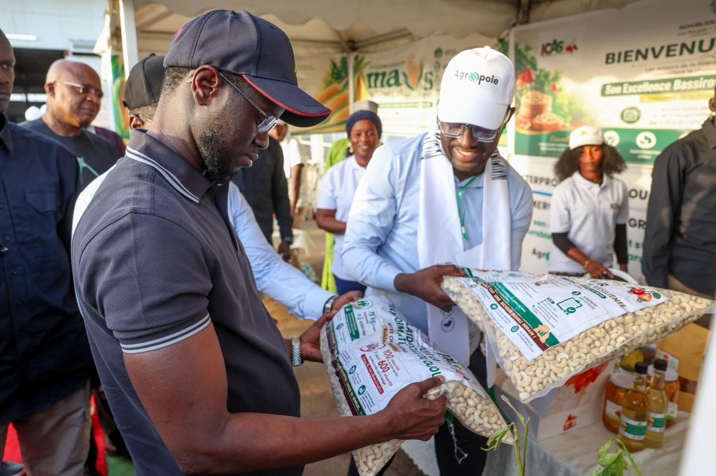 Le Président de la République, Bassirou Diomaye Faye,  inaugure le parc agro-industriel de Kolda