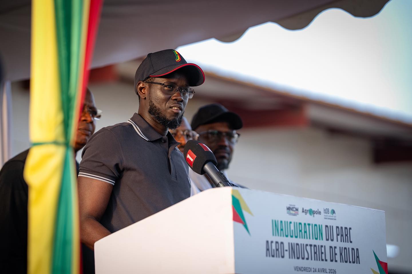 Le Président de la République, Bassirou Diomaye Faye,  inaugure le parc agro-industriel de Kolda
