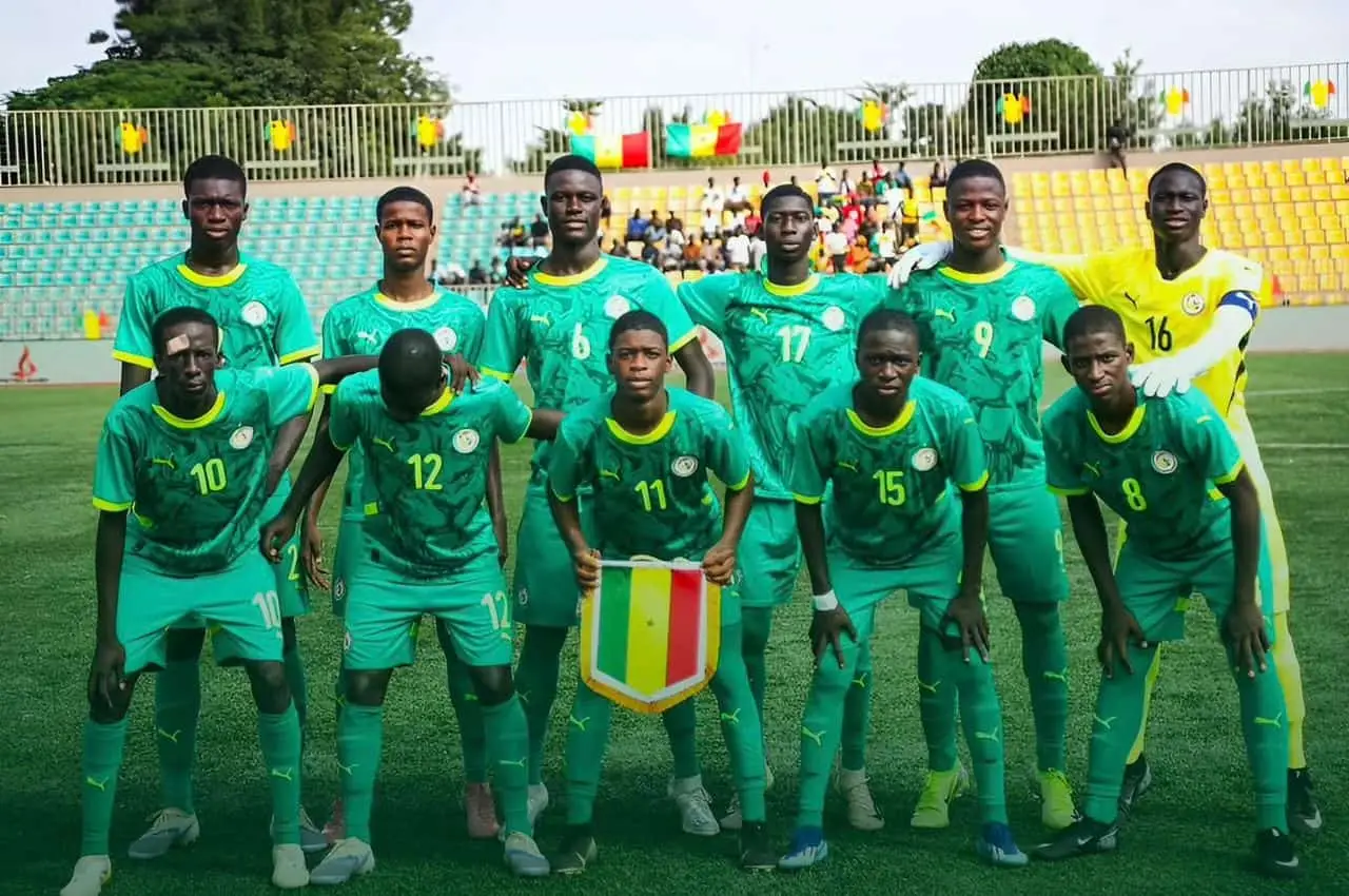 CAN U17 : le Sénégal chute d’entrée contre l’Afrique du Sud