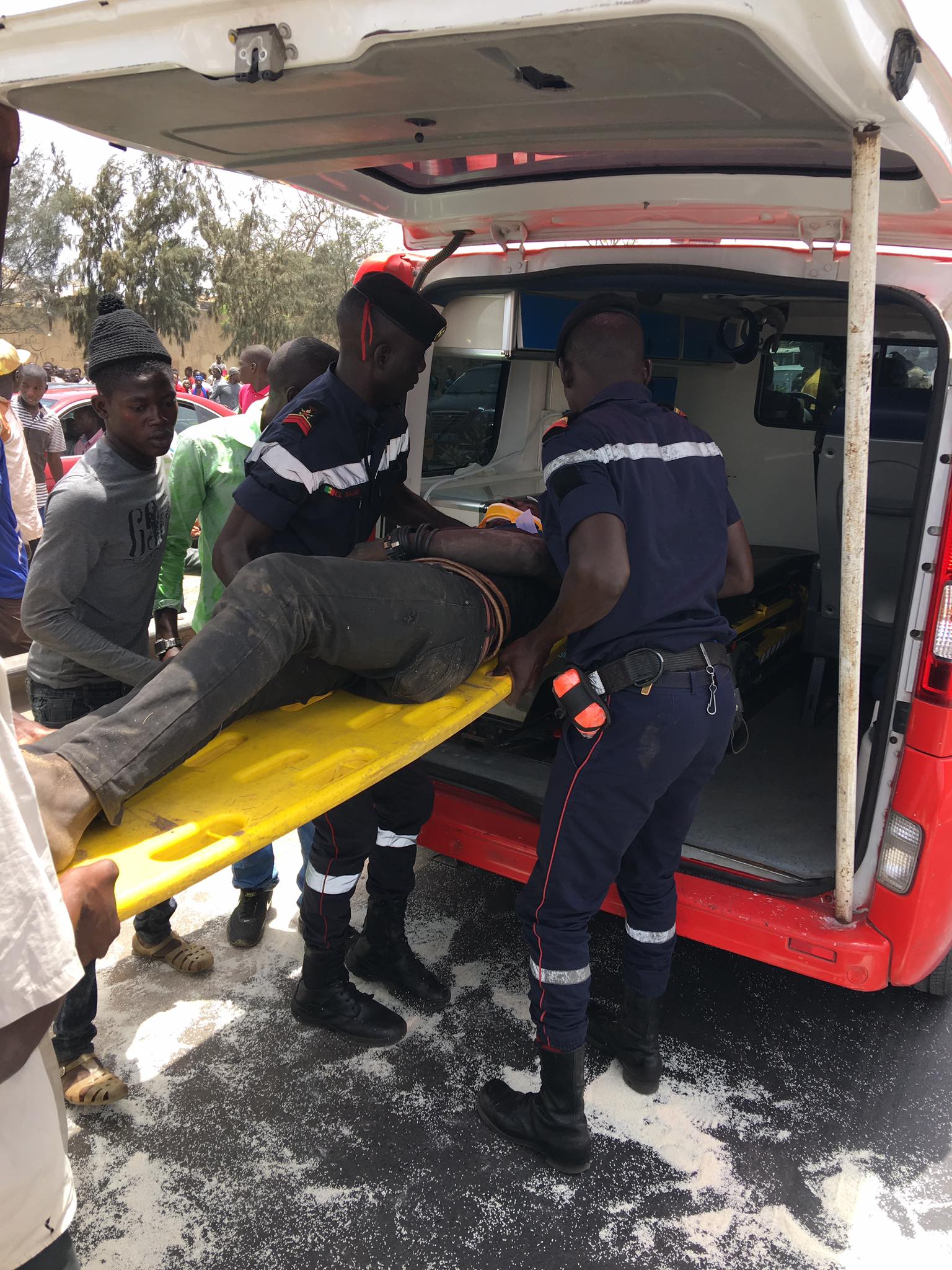 ​ACCIDENT SUR L'AUTOROUTE CE DIMANCHE: DEUX (2) BLESSÉS GRAVES