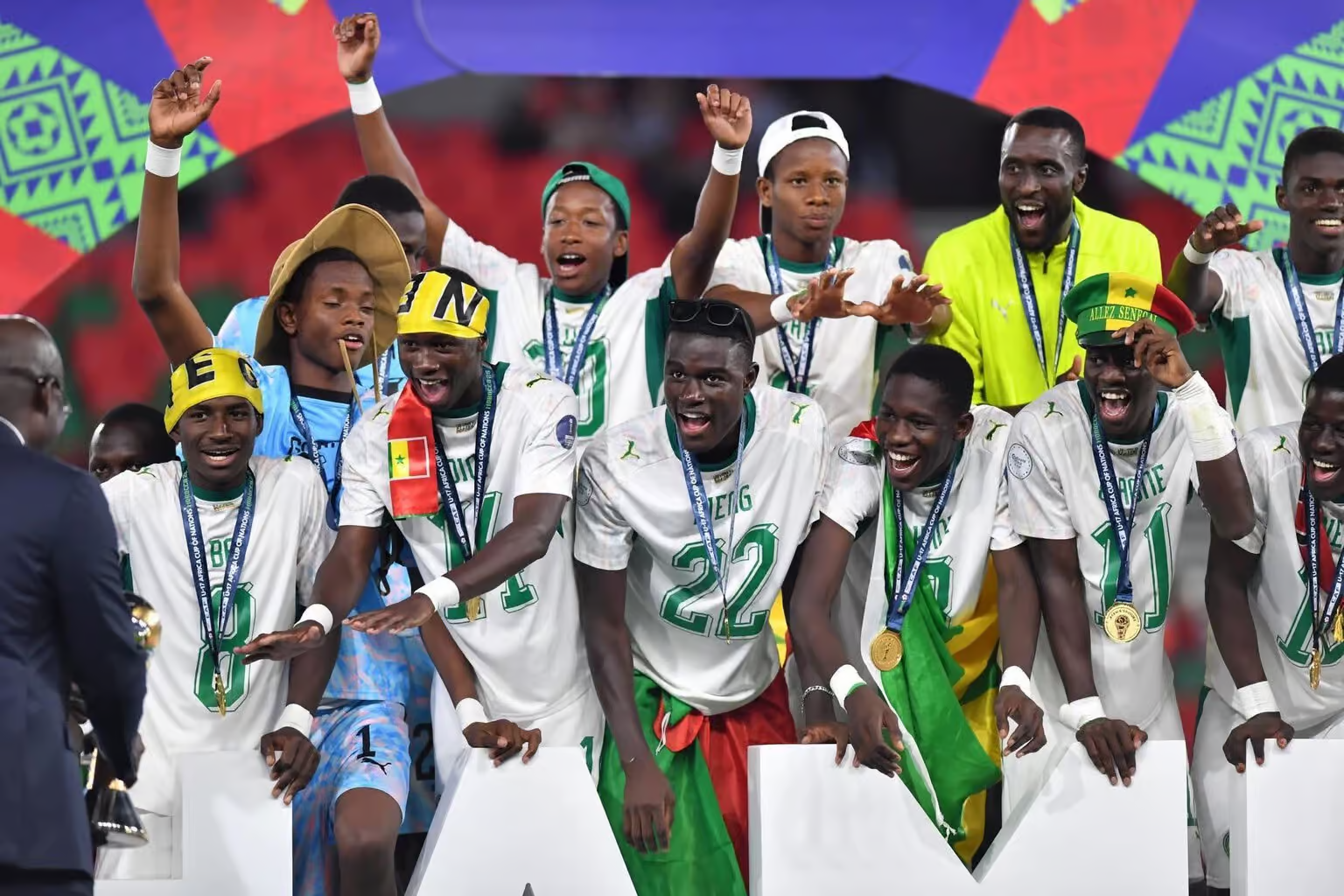 Les Lionceaux champions d’Afrique attendus à Dakar cette nuit
