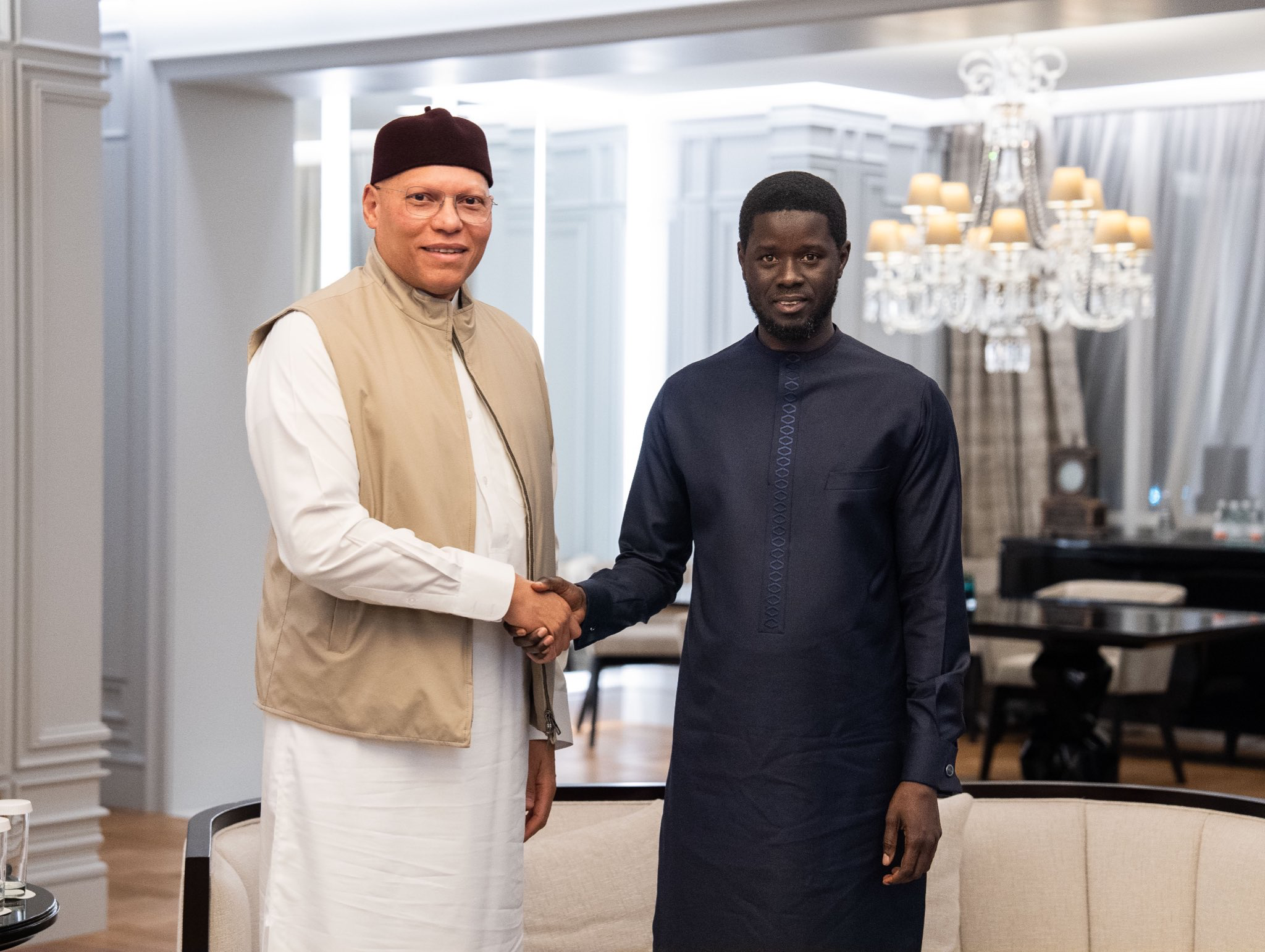 Diplomatie qatarie : Échanges au sommet entre le Chef de l'État et Karim Wade à Doha