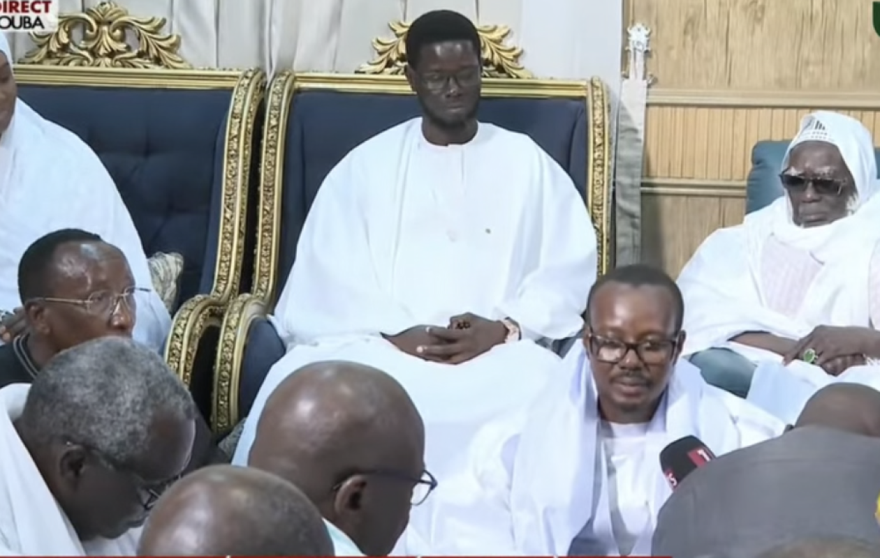 Audience accordée par Serigne Mountakha : le président Diomaye décline ses ambitions pour la cité sainte de Touba