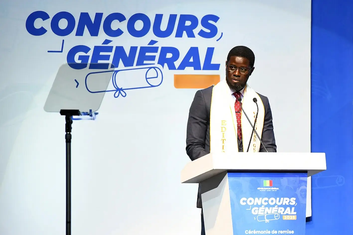 Concours général 2026 : le président Faye s'engage à l'avènement d'un Sénégal inclusif, propice à l'épanouissement de chaque talent