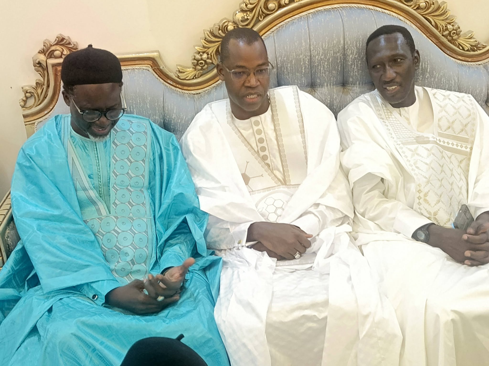 Une délégation du parti Rewmi reçue en audience par Serigne Moussa Nawel