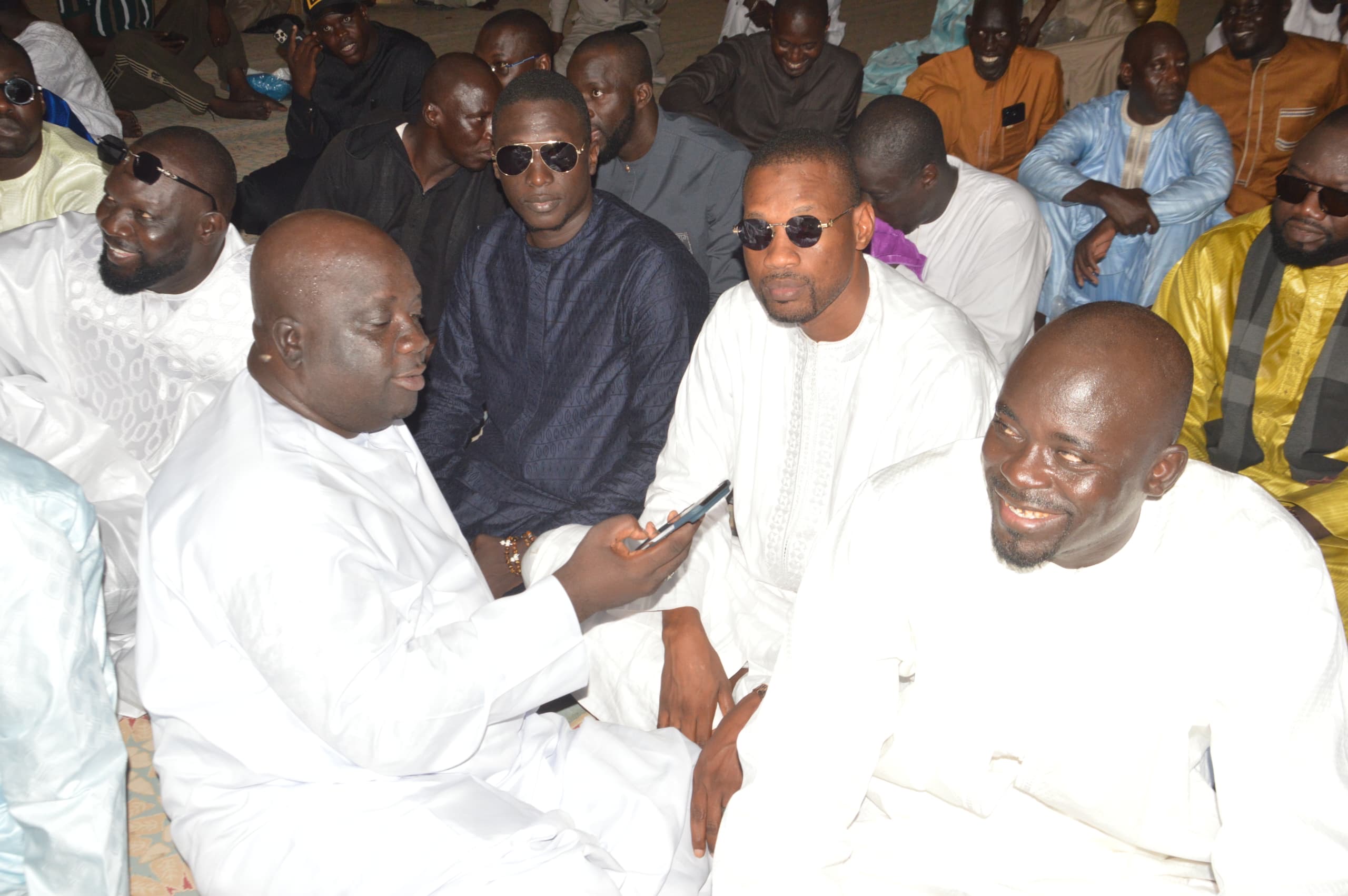 Mame Diarra Diop et El Hadj Modou Touré unis par les liens sacrés du mariage à Massalikoul Jinane (suite images )