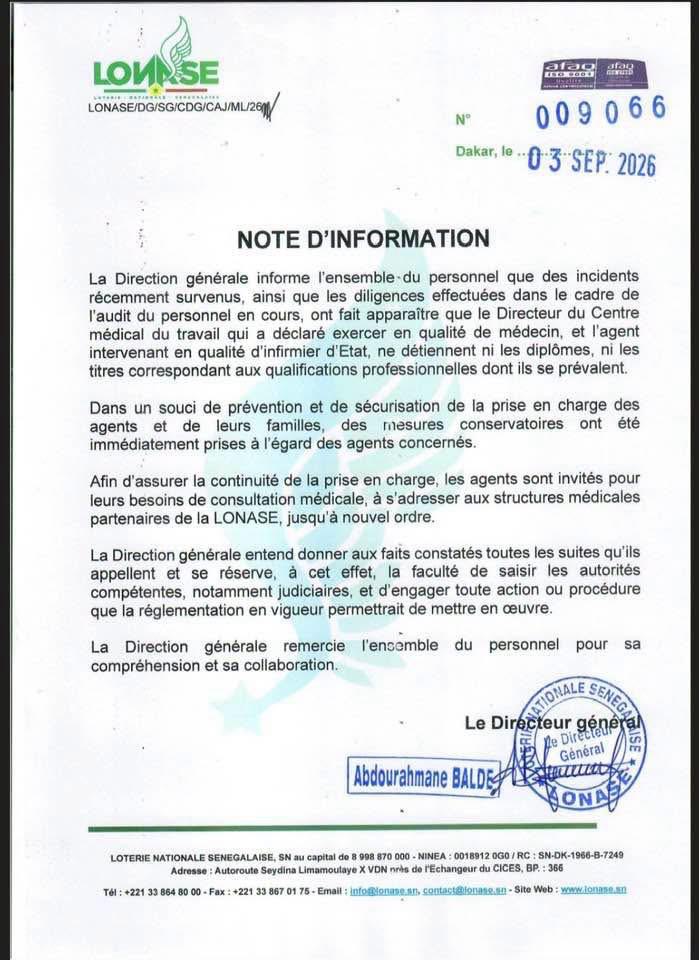 LONASE : médecins sans titres, patient en danger… Toussaint Manga rattrapé par le scandale