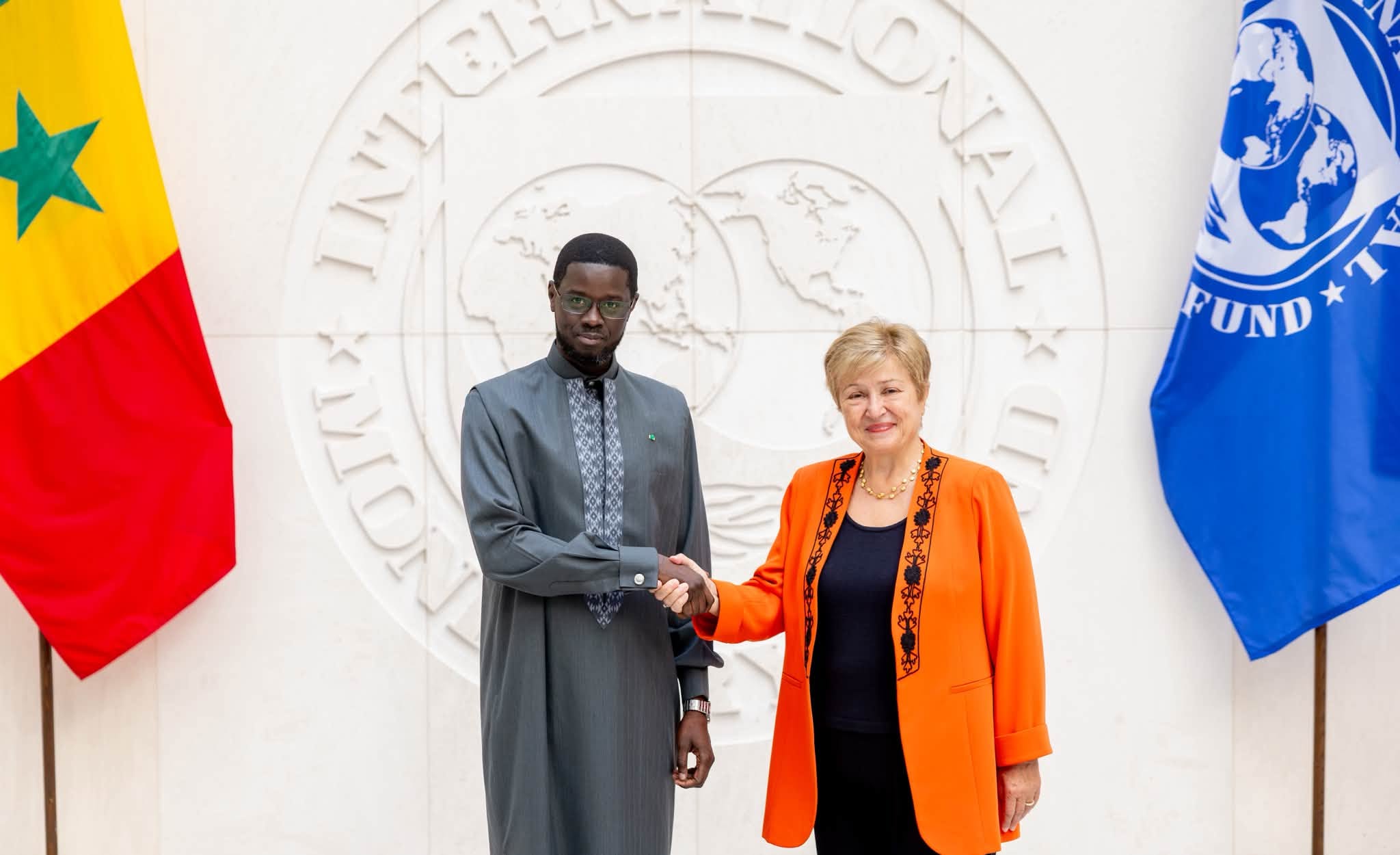 FMI-Sénégal : Les coulisses de l’audience décisive entre Diomaye Faye et Kristalina Georgieva à Washington