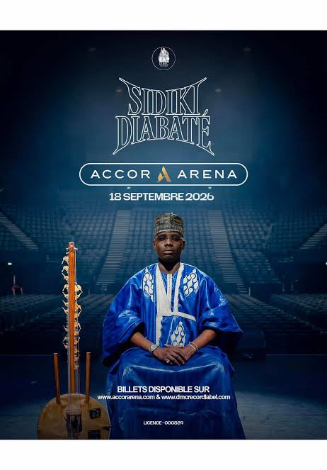 Coup de théâtre à l’Accor Arena : Le concert géant de Sidiki Diabaté reporté in extremis après un malaise de l’artiste