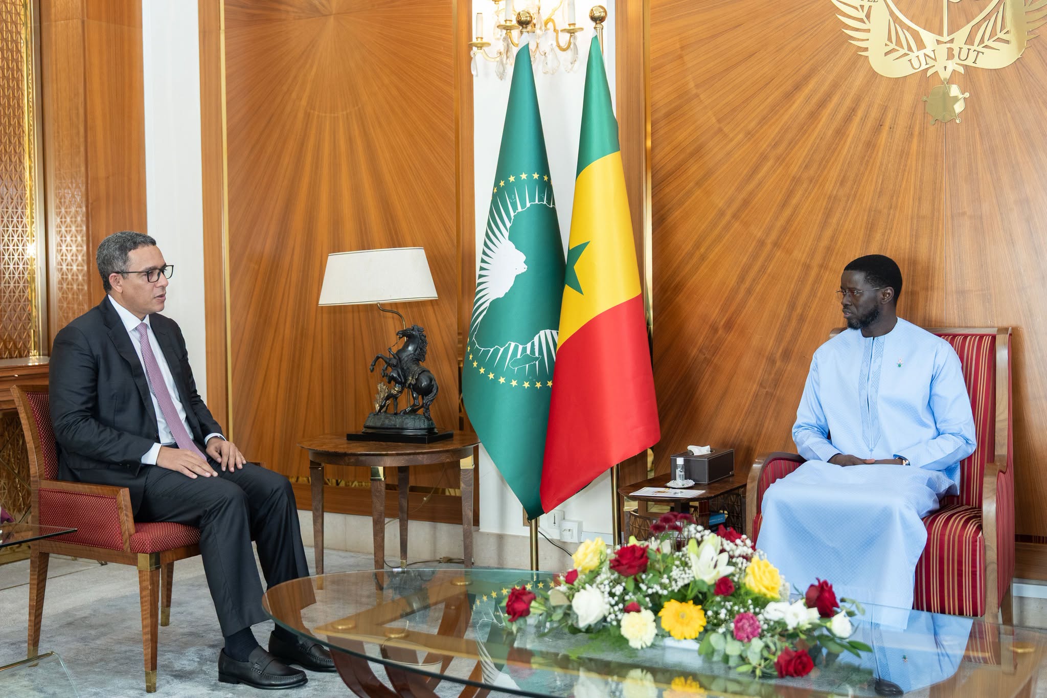 Sénégal–Mauritanie : Diomaye Faye et le nouveau ministre mauritanien de l’Énergie au cœur d’un partenariat énergétique stratégique
