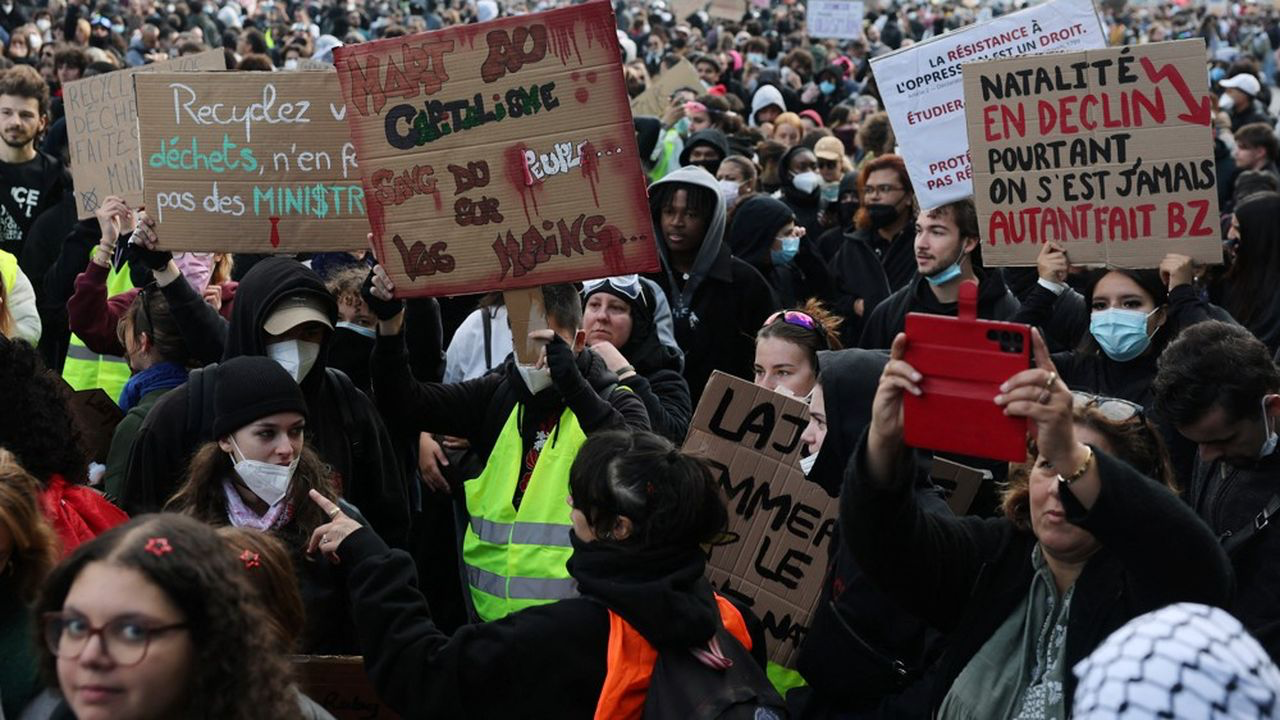 550.000 manifestants ont participé à la mobilisation annonce le ministre de l'Intérieur