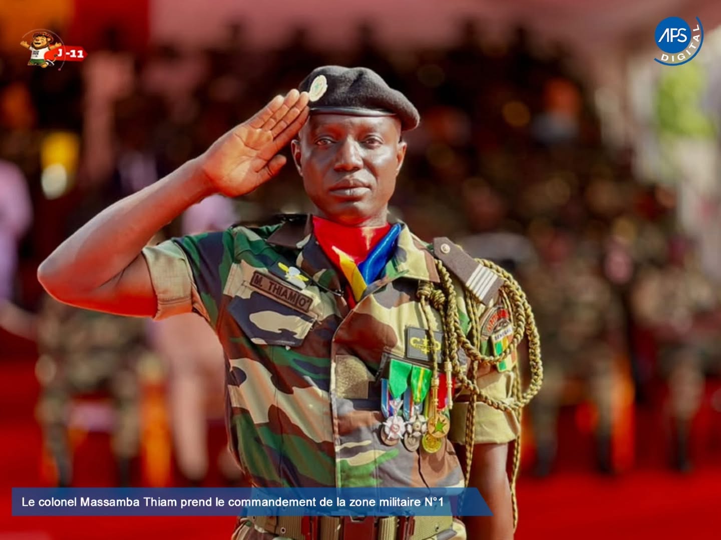 Forces armées : Le Colonel Massamba Thiam prend les rênes de la prestigieuse Zone Militaire N°1 au camp Dial-Diop