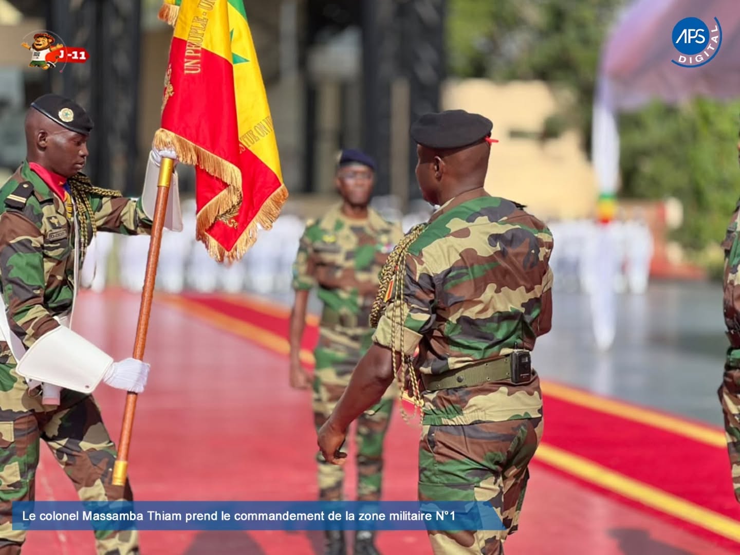 Forces armées : Le Colonel Massamba Thiam prend les rênes de la prestigieuse Zone Militaire N°1 au camp Dial-Diop