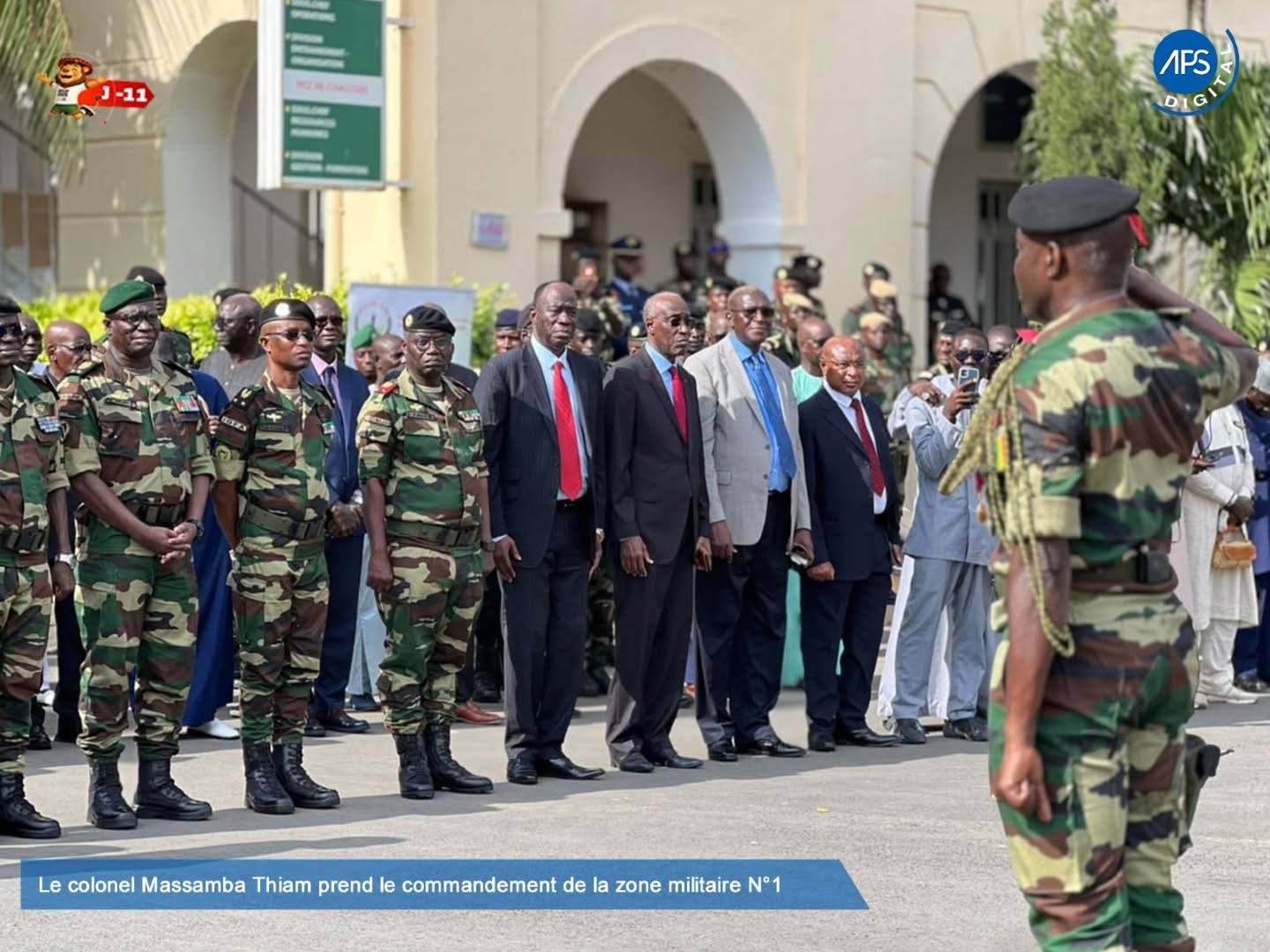 Forces armées : Le Colonel Massamba Thiam prend les rênes de la prestigieuse Zone Militaire N°1 au camp Dial-Diop