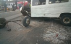 Colobane: Un car « Ndiaga Ndiaye » se renverse et fait un mort et plusieurs blessés graves